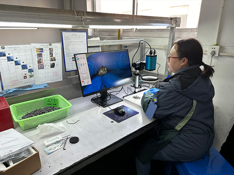 无锡大视野自动对焦数码显微镜安装现场